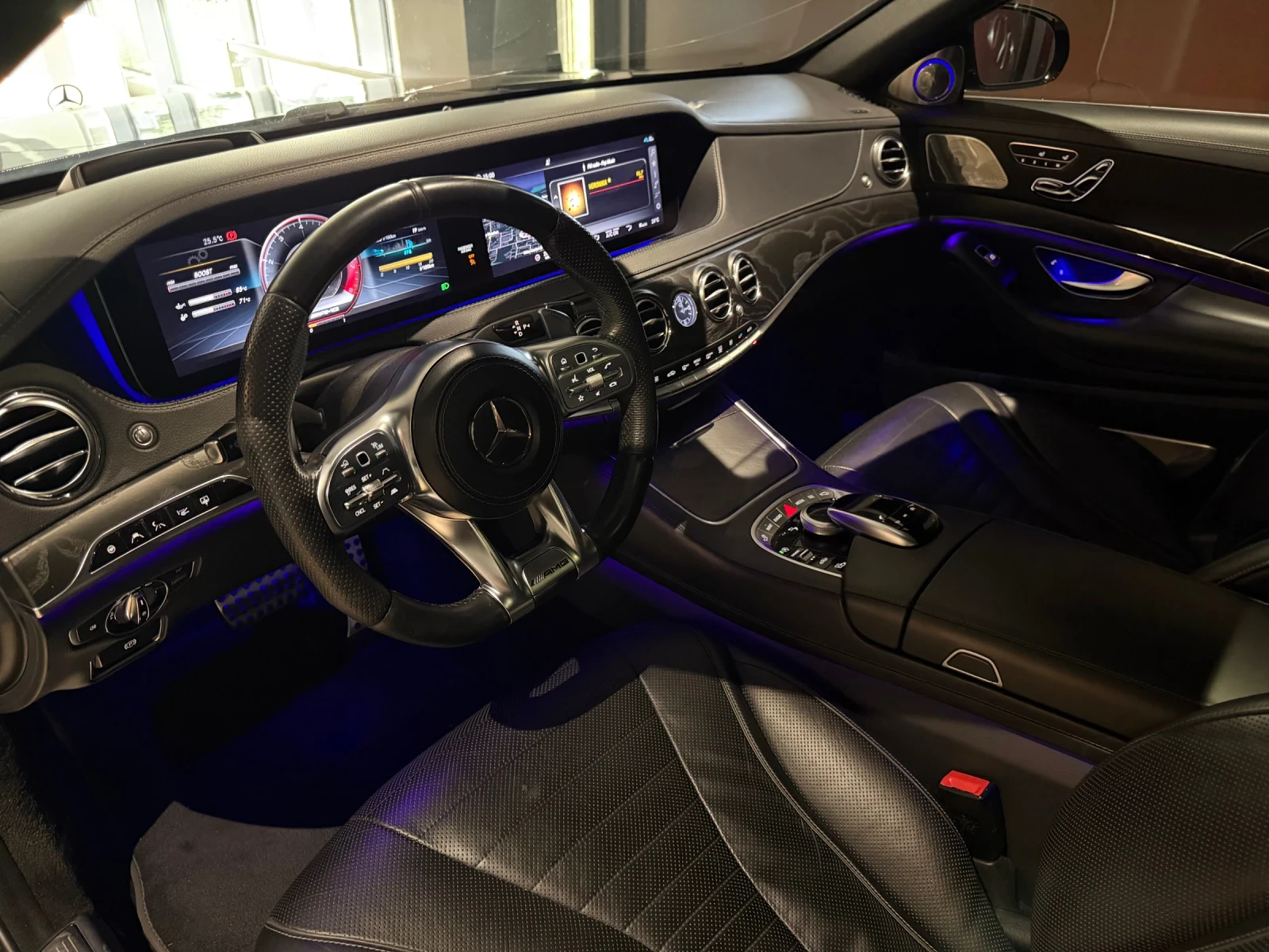 Mercedes-Benz S 560 4M L AMG S63 пакет, снимка 6 - Автомобили и джипове - 54773671