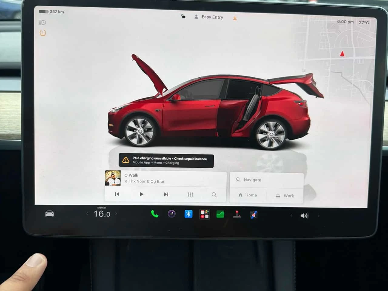 Tesla Model Y * Long Range * АВТОКРЕДИТ БЕЗ ПЪРВОНАЧЛНА ВНОСКА* , снимка 15 - Автомобили и джипове - 55049735