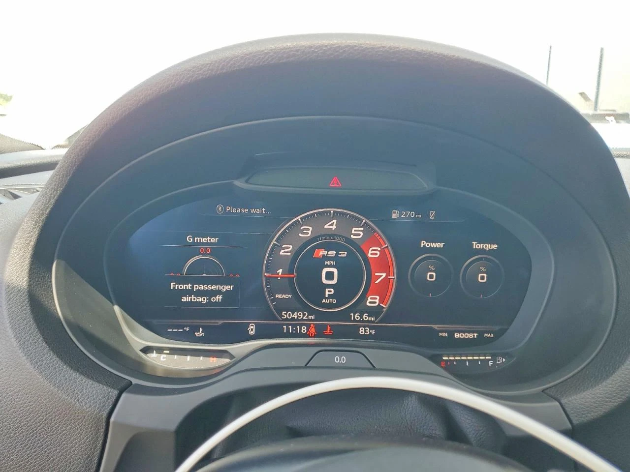 Audi Rs3 QUATTRO* КОЖА* ПОДГРЕВ* ПАНО* КАМЕРА* LED* , снимка 9 - Автомобили и джипове - 55528285