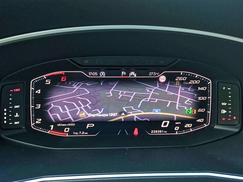 Seat Tarraco 2.0HDI 150hp 7mesta DIGITAL/DSTR/NAVI/KEYLESS, снимка 10 - Автомобили и джипове - 54716921