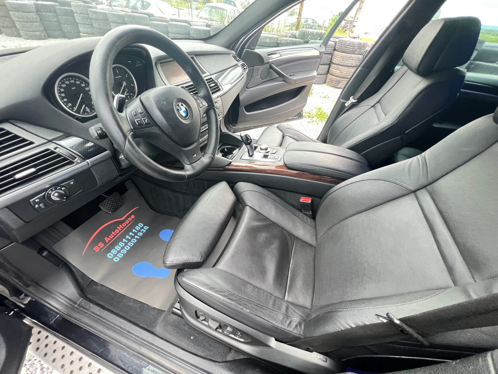 BMW X6 3.5D Вакум, обдухване, индивидуал - изображение 8