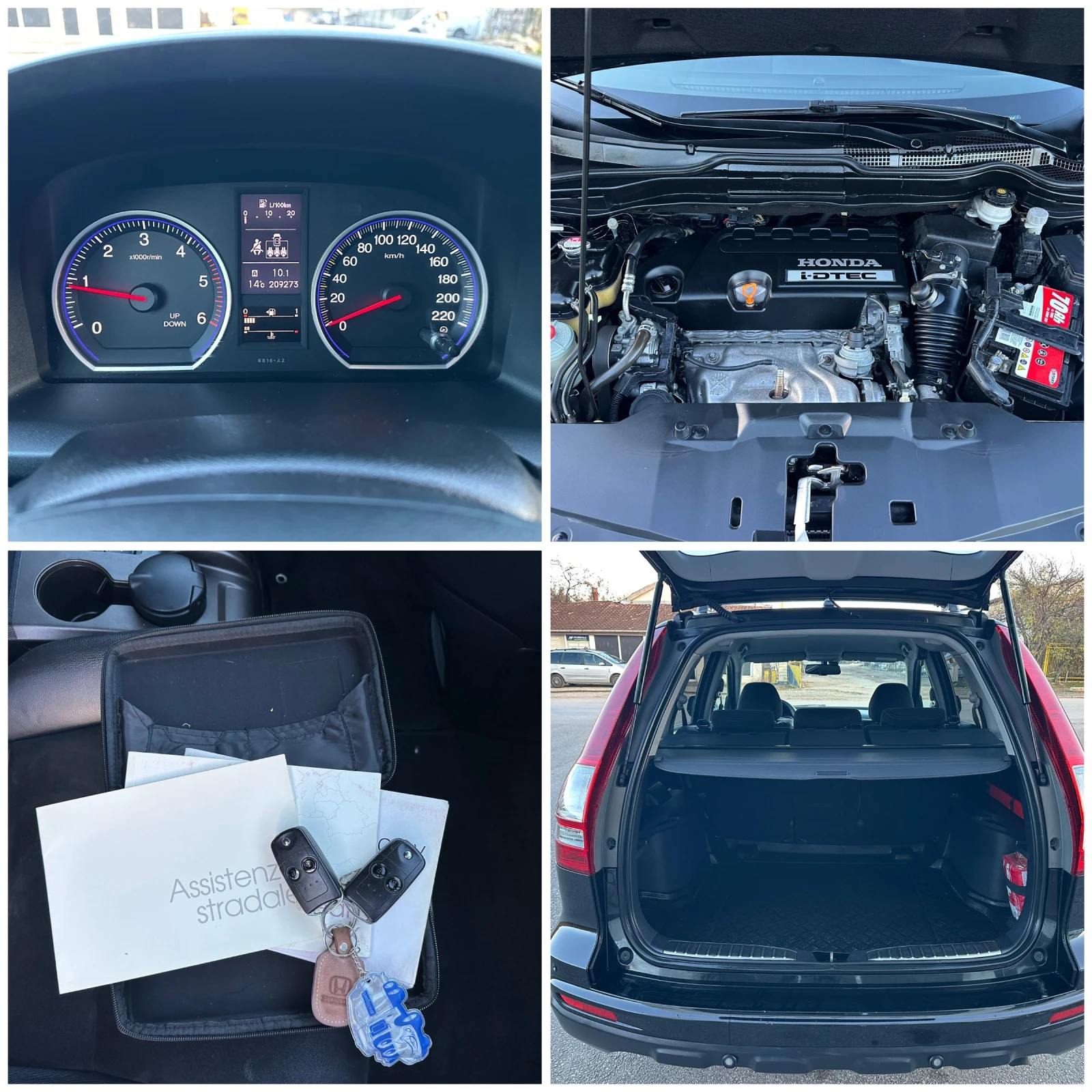 Honda Cr-v 2.2i-DTEC Executive 4x4 Face Lift  | Mobile.bg   16