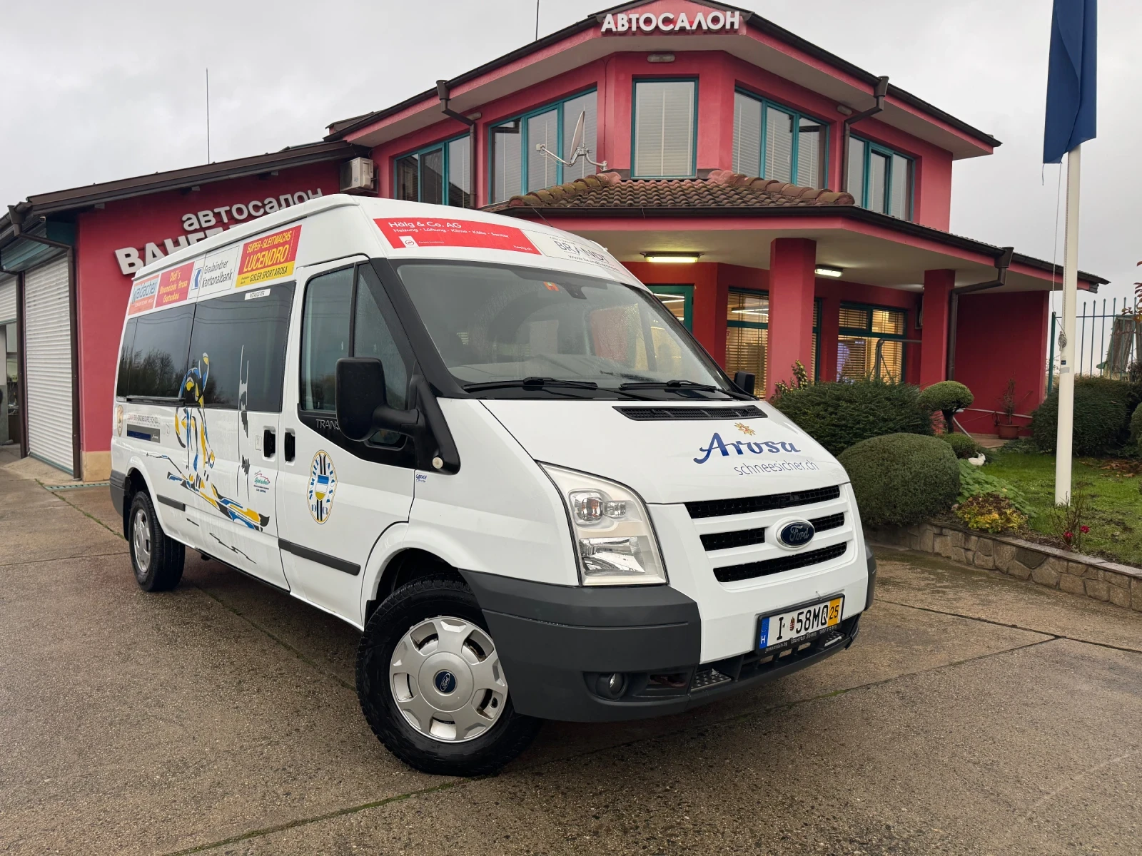 Ford Transit 2.4TDCI* 4X4* 2* MAXI * 8+ 1  | Mobile.bg   2