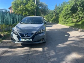 Nissan Leaf  TEKNA, кожа, термопомпа , снимка 1