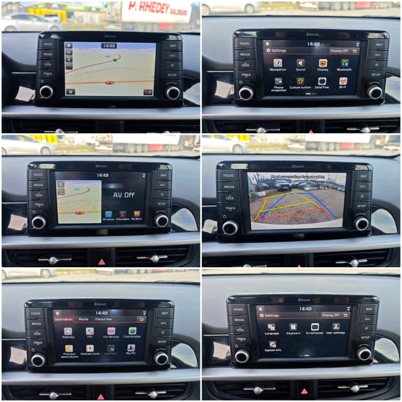 Kia Picanto 1, 0i Navi/Led/Cam, снимка 13 - Автомобили и джипове - 48053416