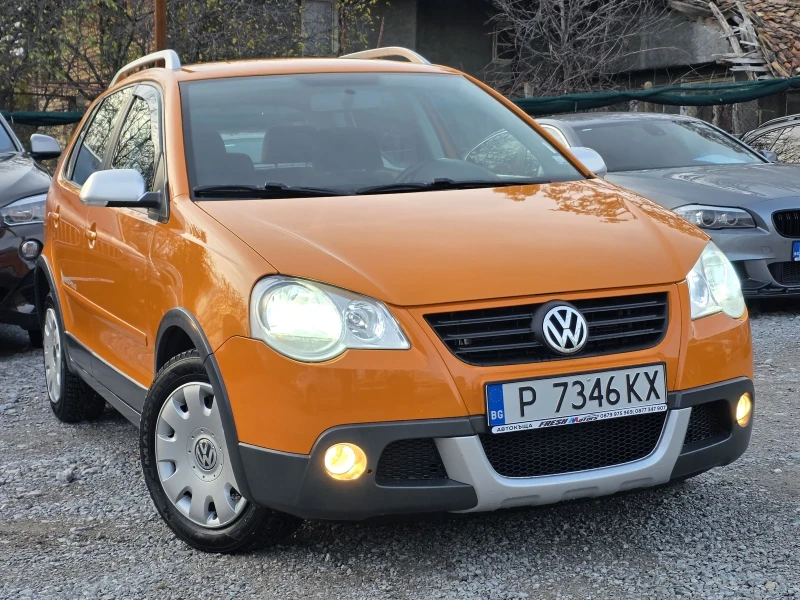 VW Polo CROSS 1.6 I 101 К.С. КЛИМА / ОБСЛУЖЕН, снимка 2 - Автомобили и джипове - 52635238