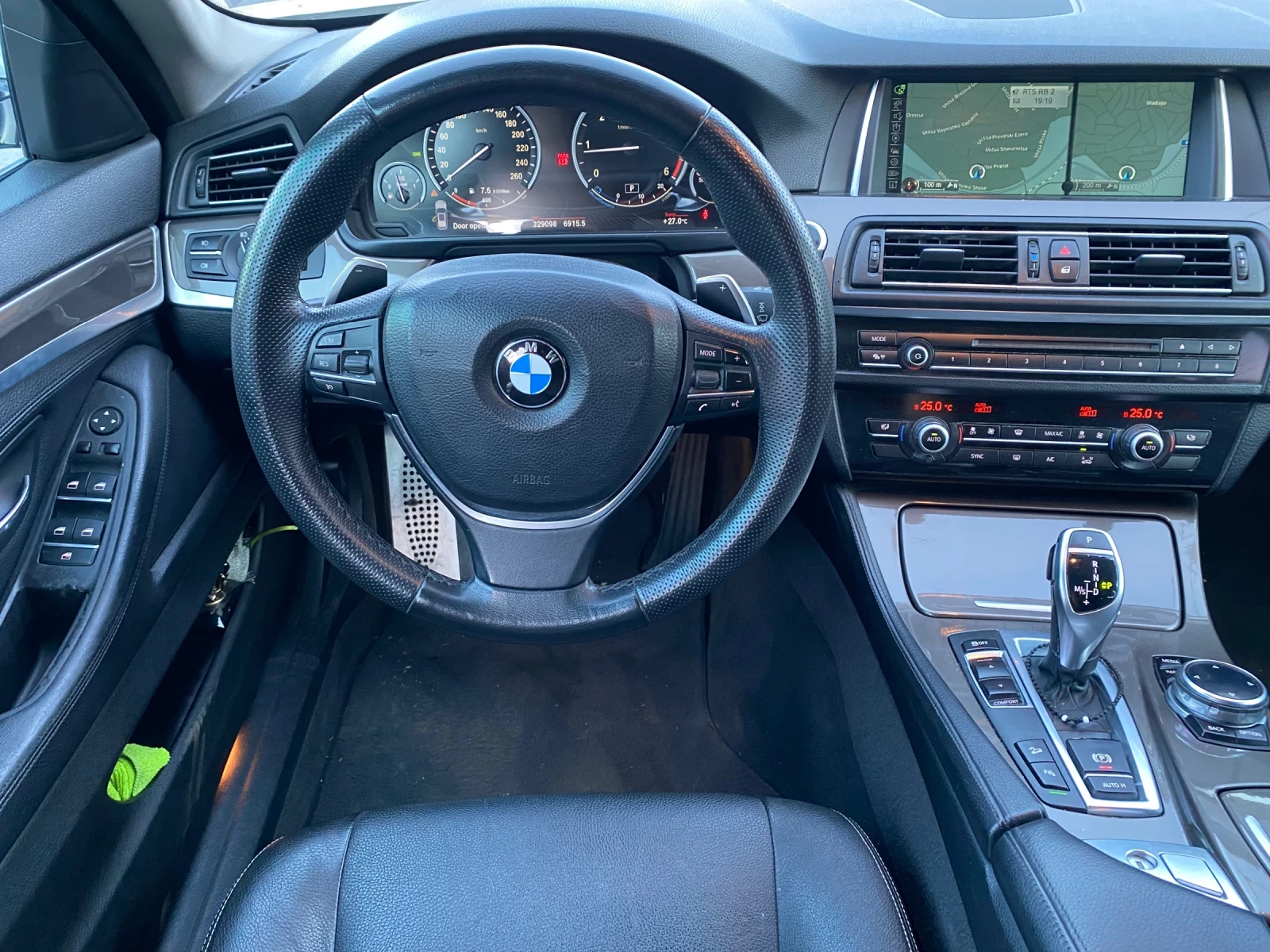BMW 525 D-Xdrive-ФЕЙСЛИФТ-НАВИ-КОЖА-ПАНОРАМА-PDC-КАМЕРА - изображение 7