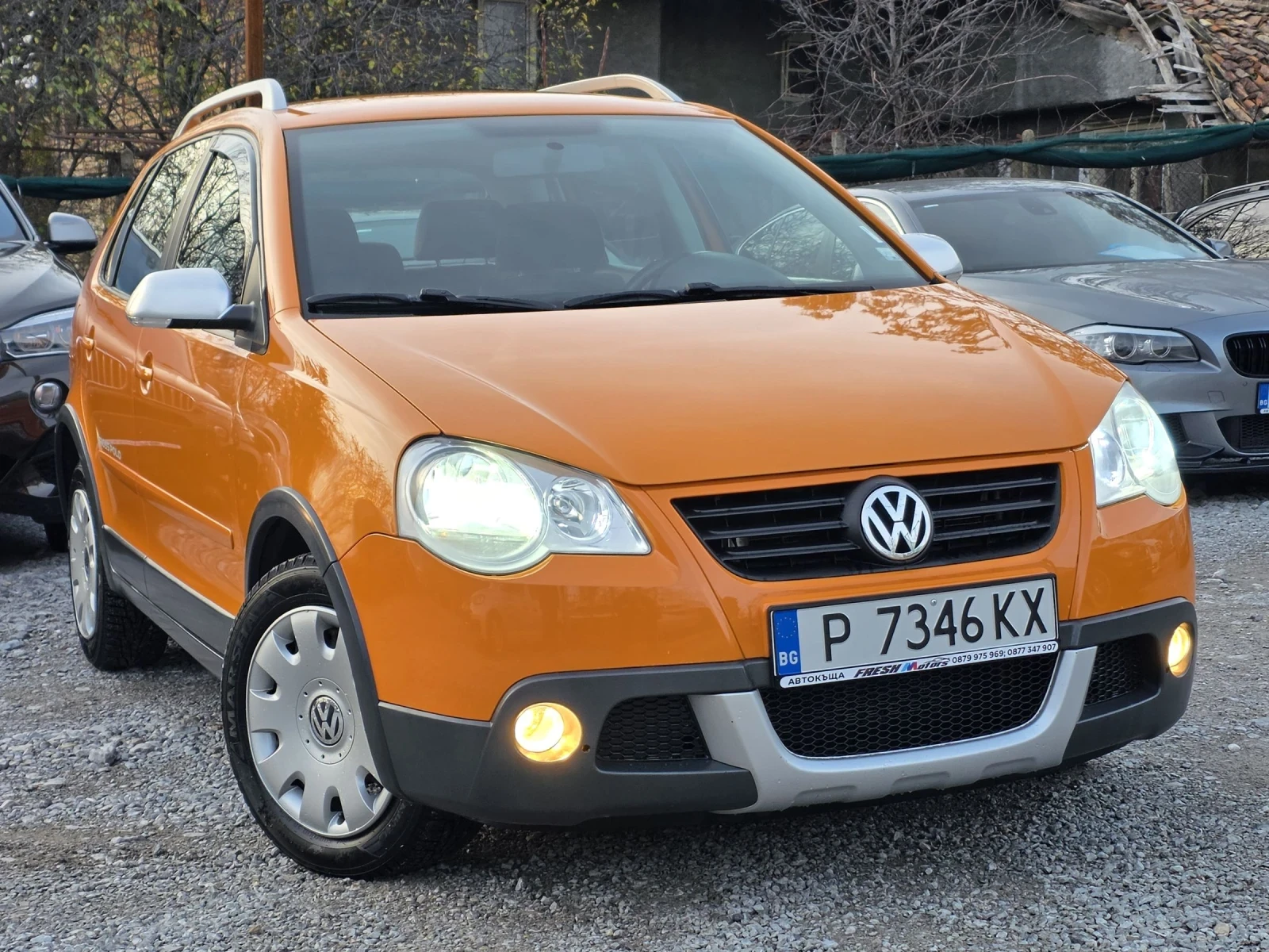 VW Polo CROSS 1.6 I 101 К.С. КЛИМА / ОБСЛУЖЕН - изображение 2