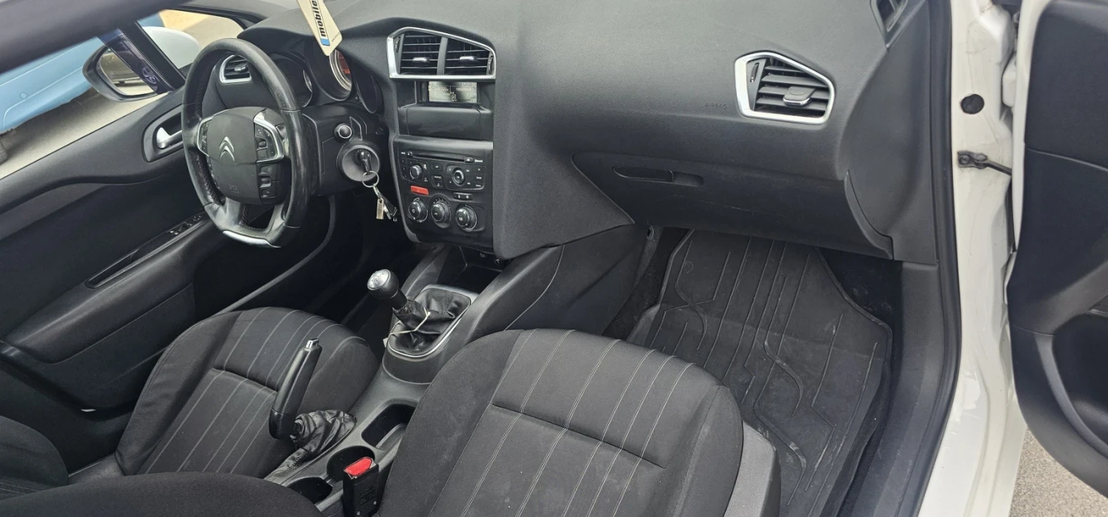 Citroen C4 1.6 HDi 92 к.с. ТОП СЪСТОЯНИЕ, снимка 12 - Автомобили и джипове - 54623200