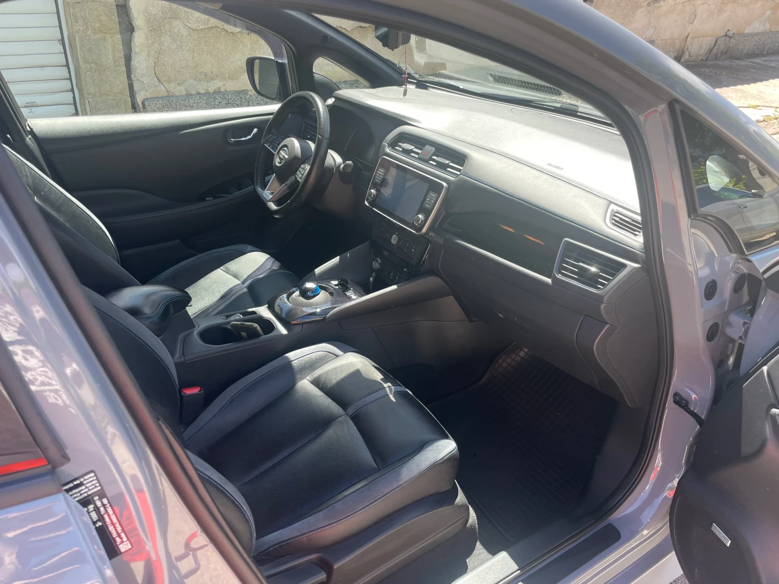 Nissan Leaf  TEKNA, кожа, термопомпа , снимка 8 - Автомобили и джипове - 54724341
