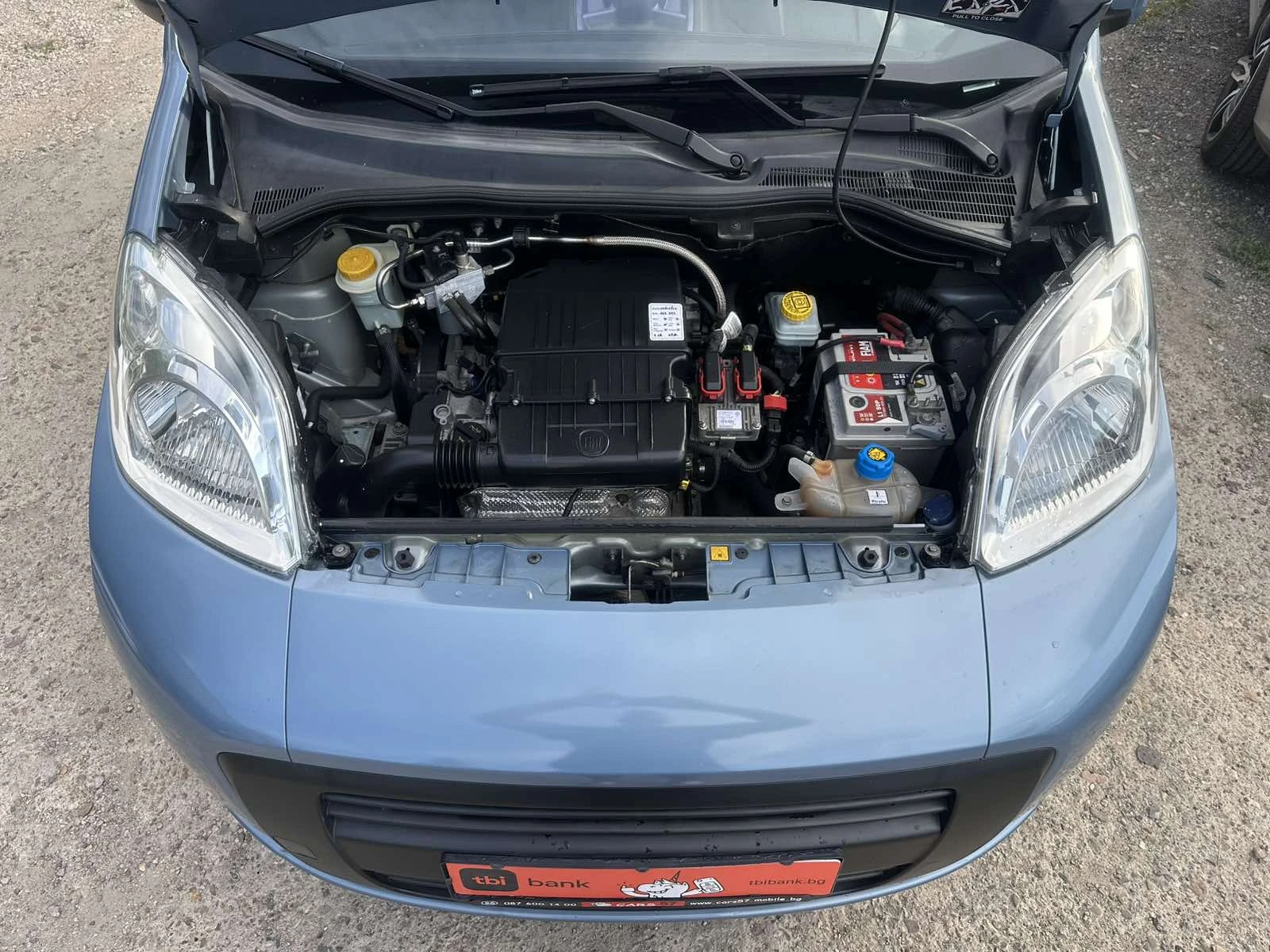 Fiat Fiorino 1.4i Natural Power 4+ 1 KЛИМАТИК EURO5B, снимка 16 - Автомобили и джипове - 55664787