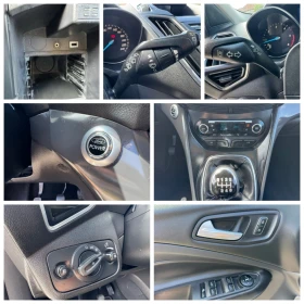 Ford Kuga Като нова;:4x4;:Панорама;Кожа;Нави;Подгрев;Ксенон;, снимка 15