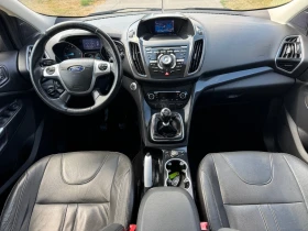 Ford Kuga Като нова;:4x4;:Панорама;Кожа;Нави;Подгрев;Ксенон;, снимка 12
