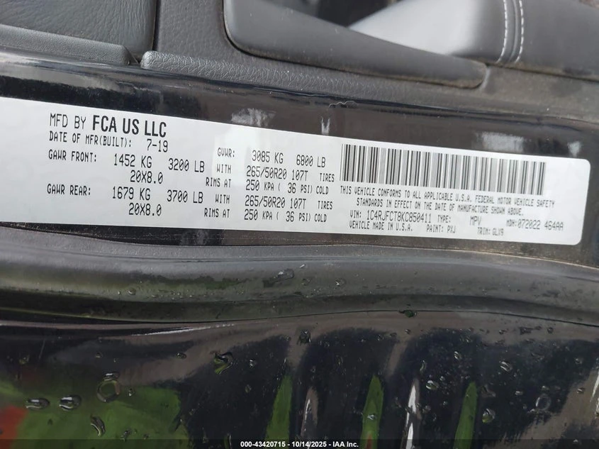 Jeep Grand cherokee 5.7l Overland 4X4, снимка 9 - Автомобили и джипове - 53774083