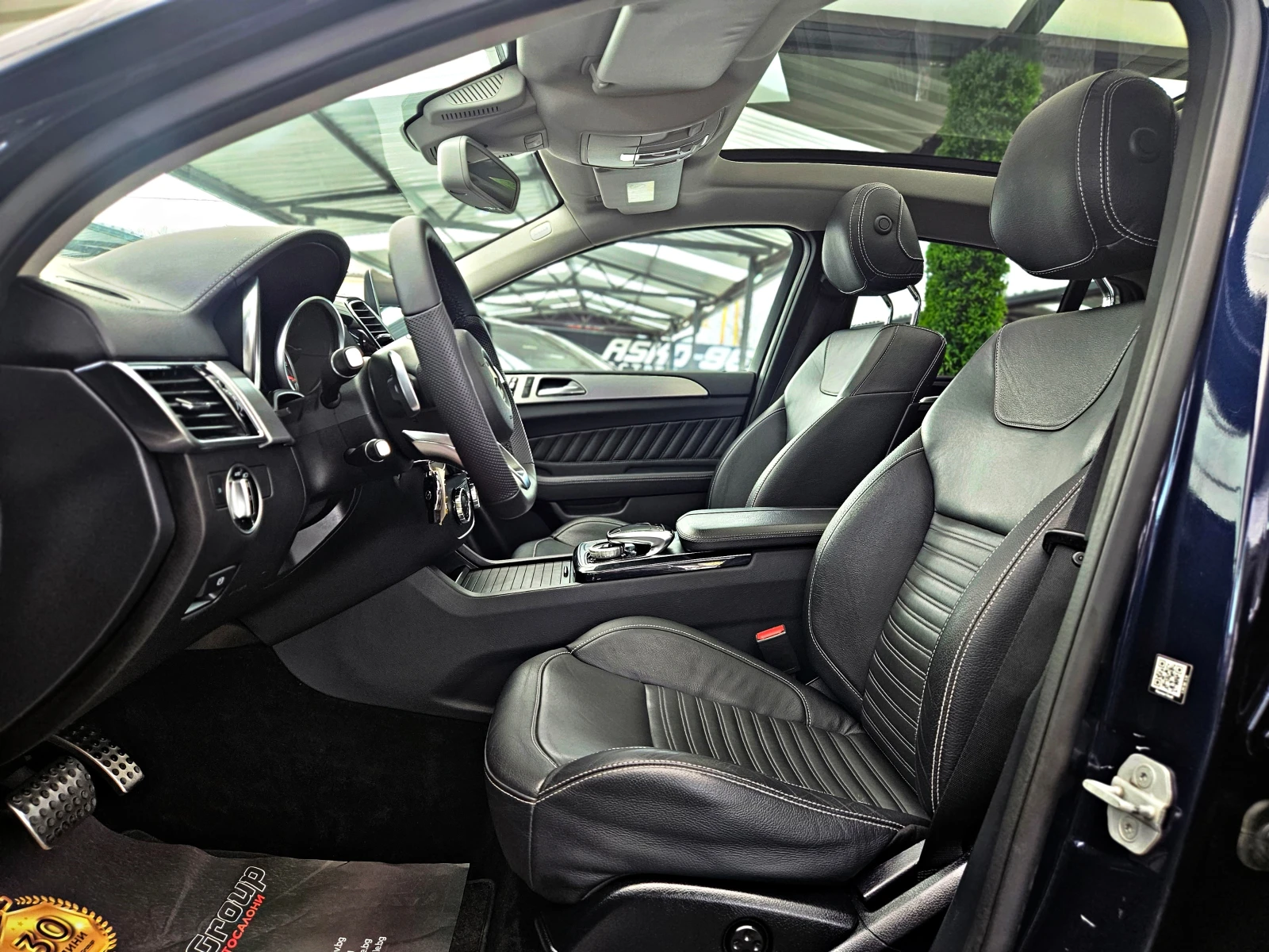 Mercedes-Benz GLE 43 AMG SHADOW/GERMANY/PANO/360CAMERA/CAR PLAY/AMBIENT/LIZ, снимка 15 - Автомобили и джипове - 54055816