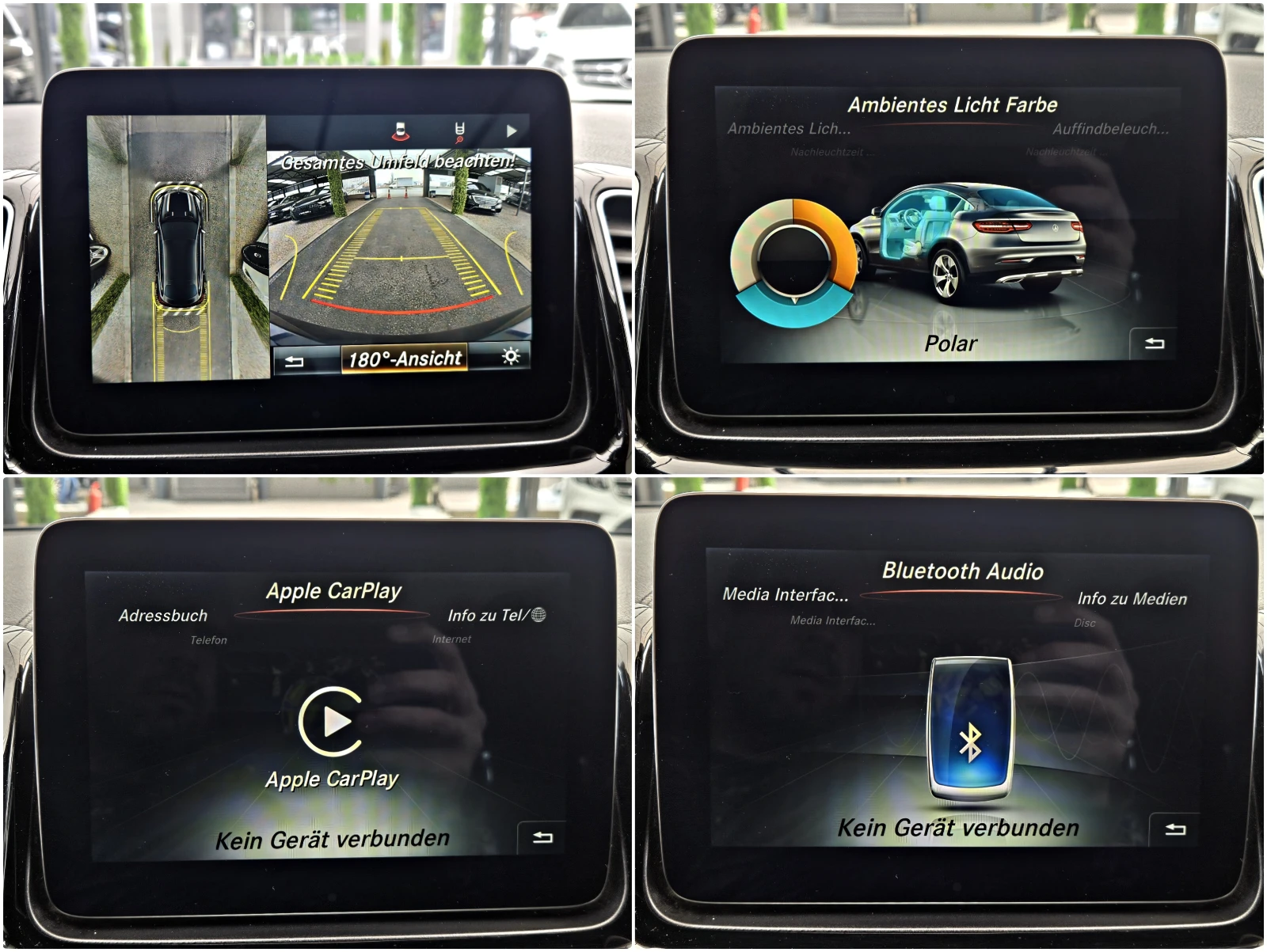 Mercedes-Benz GLE 43 AMG SHADOW/GERMANY/PANO/360CAMERA/CAR PLAY/AMBIENT/LIZ, снимка 14 - Автомобили и джипове - 54055816