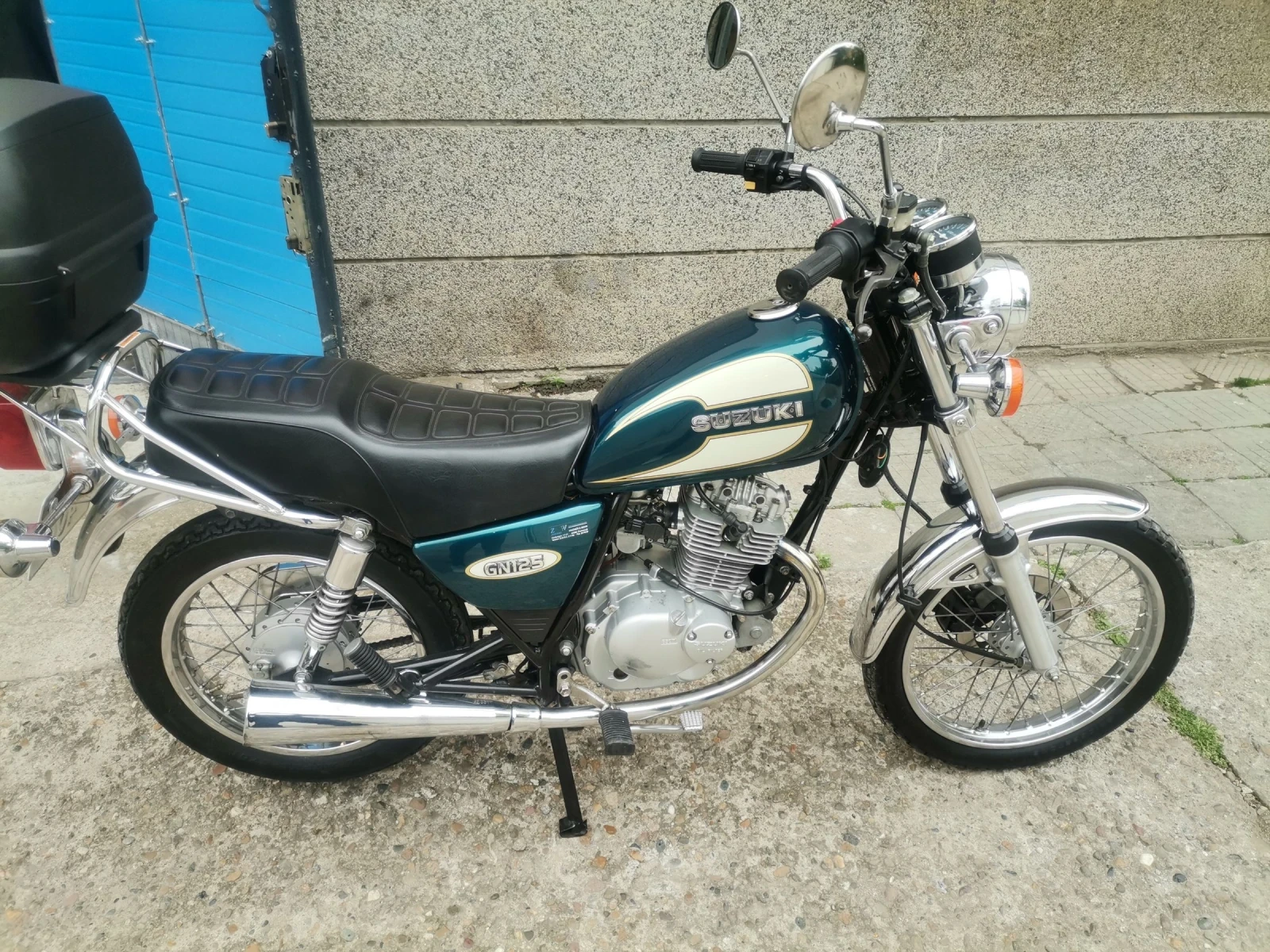 Suzuki GN GN125, снимка 8 - Мотоциклети и мототехника - 54386972