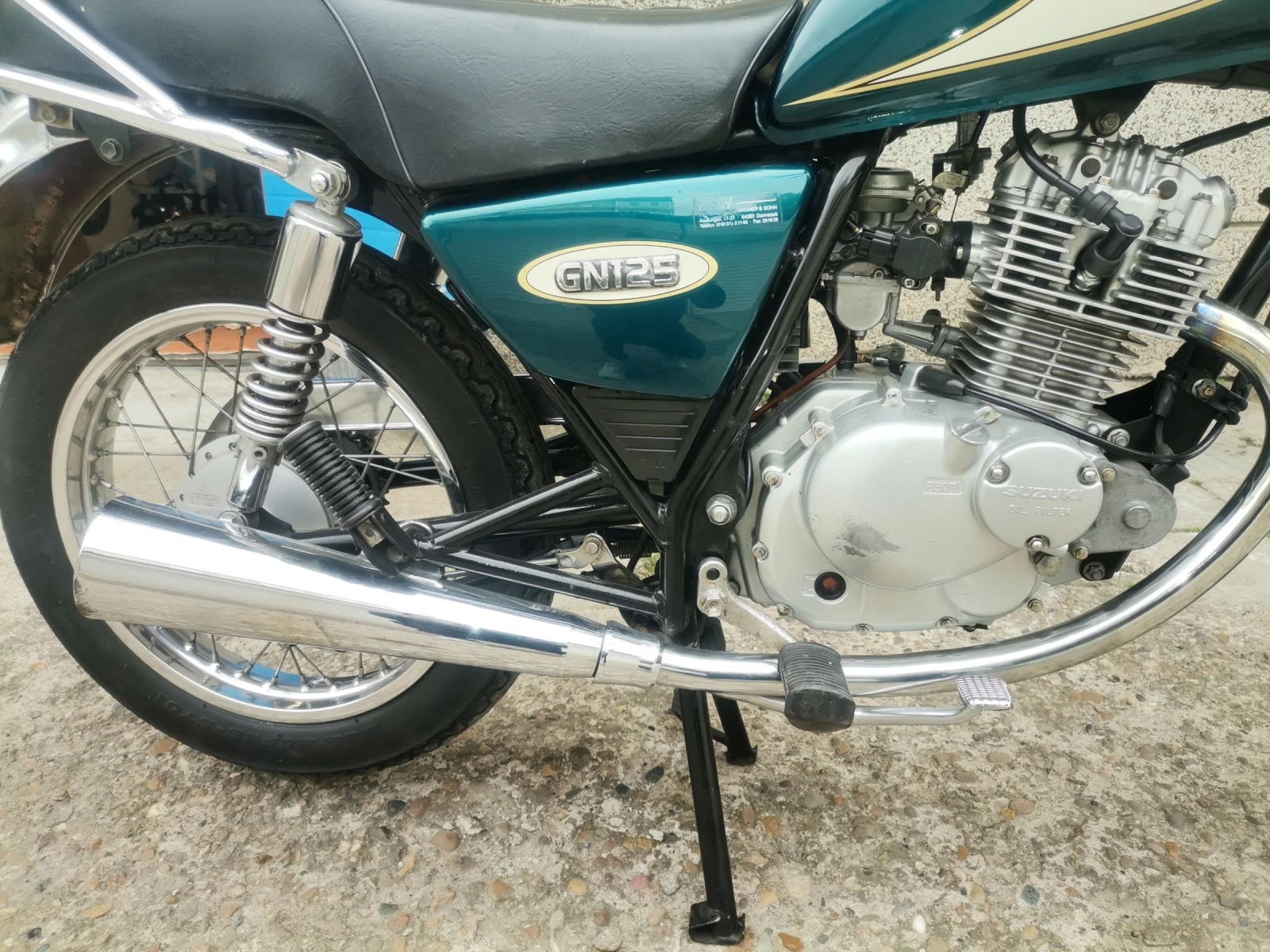 Suzuki GN GN125, снимка 4 - Мотоциклети и мототехника - 54386972