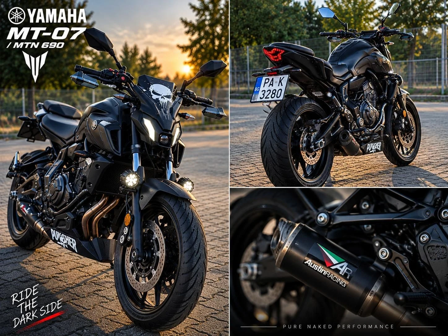 Yamaha Mt-07, снимка 3 - Мотоциклети и мототехника - 55963968