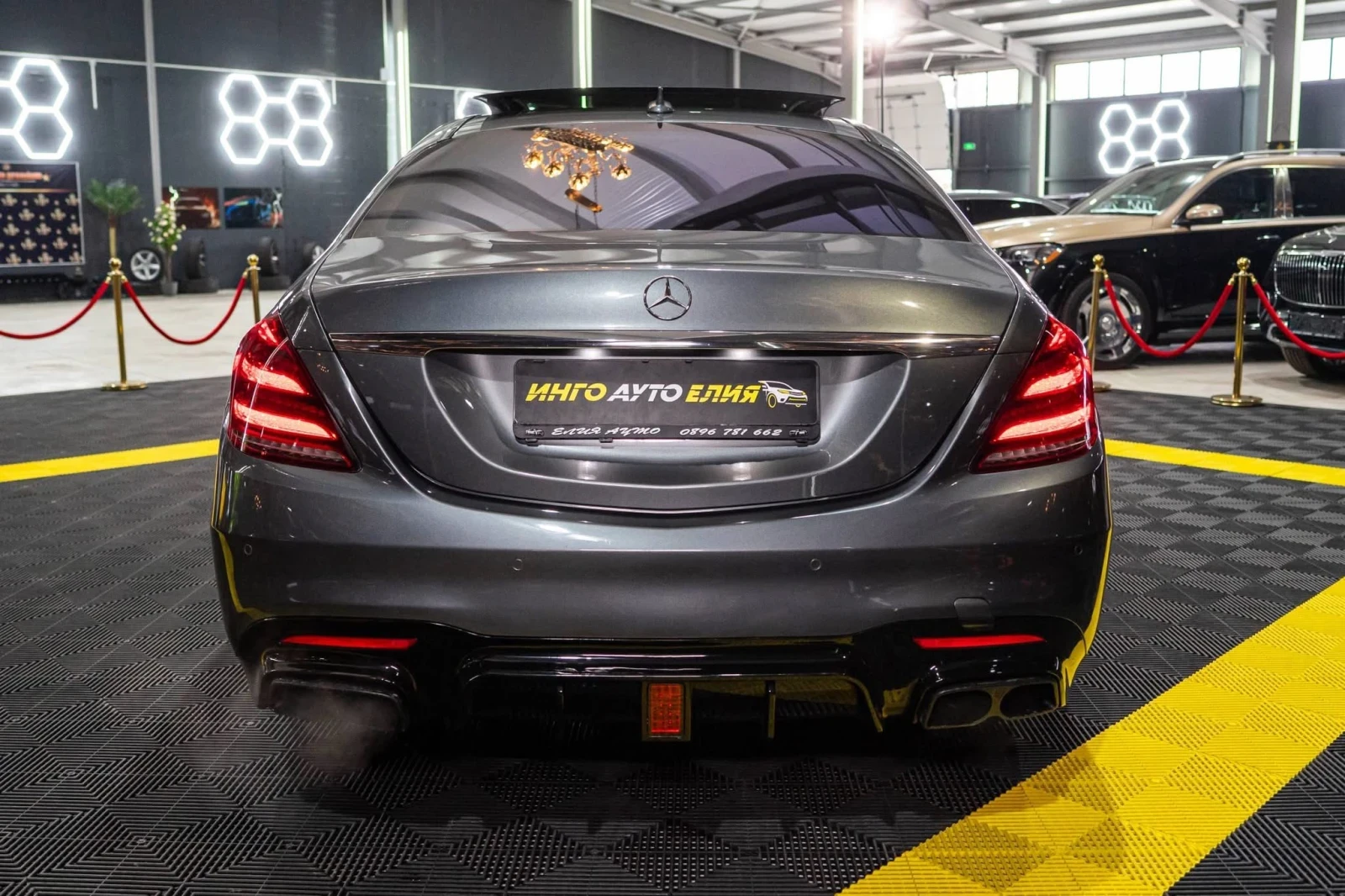 Mercedes-Benz S 560 FACELIFT FULL AMG LINE ���� BURM ������ 100% | Mobile.bg � ����������� 8