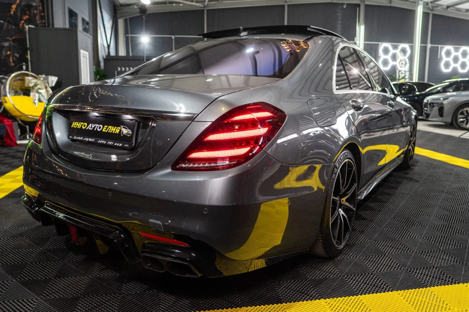 Mercedes-Benz S 560 FACELIFT FULL AMG LINE ���� BURM ������ 100% | Mobile.bg � ����������� 10