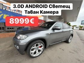 BMW X6 3.0D* Светеща* Таван* Android, снимка 1
