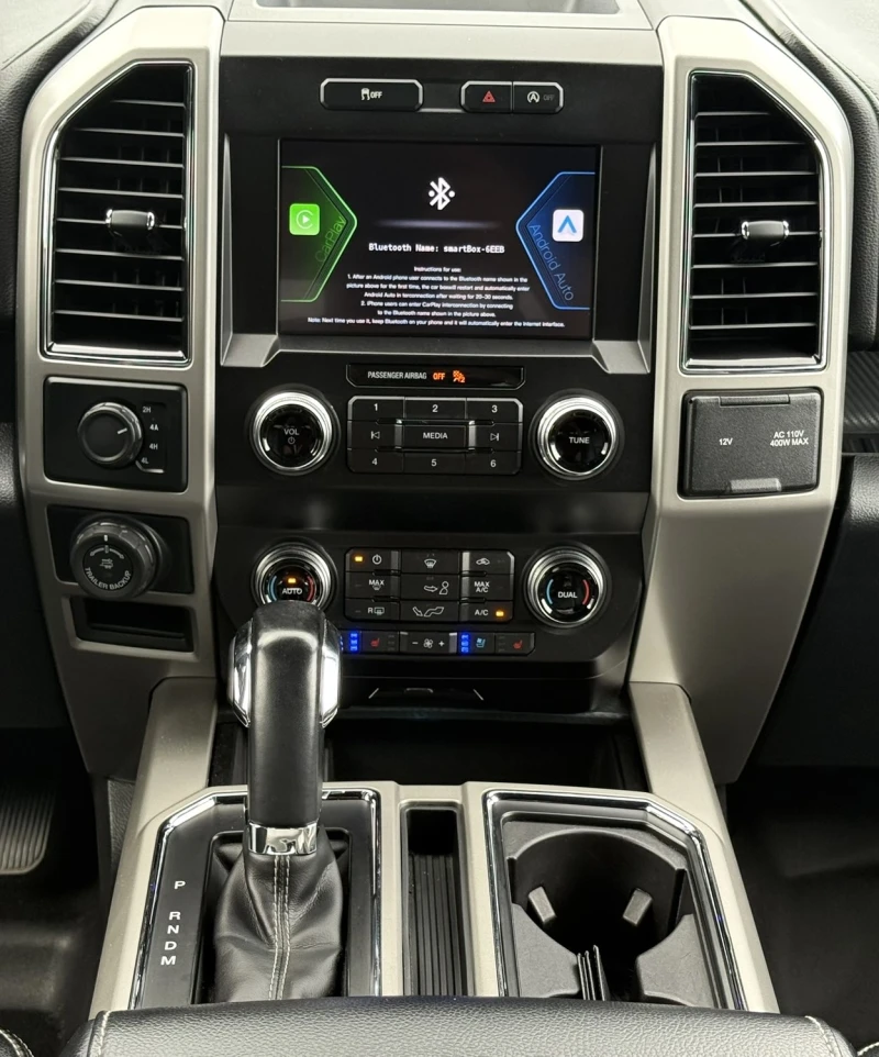 Ford F150 3.5 V6 LARIAT / KEYLESS / 4X4/ LED / CAR PLAY, снимка 12 - Автомобили и джипове - 50608442