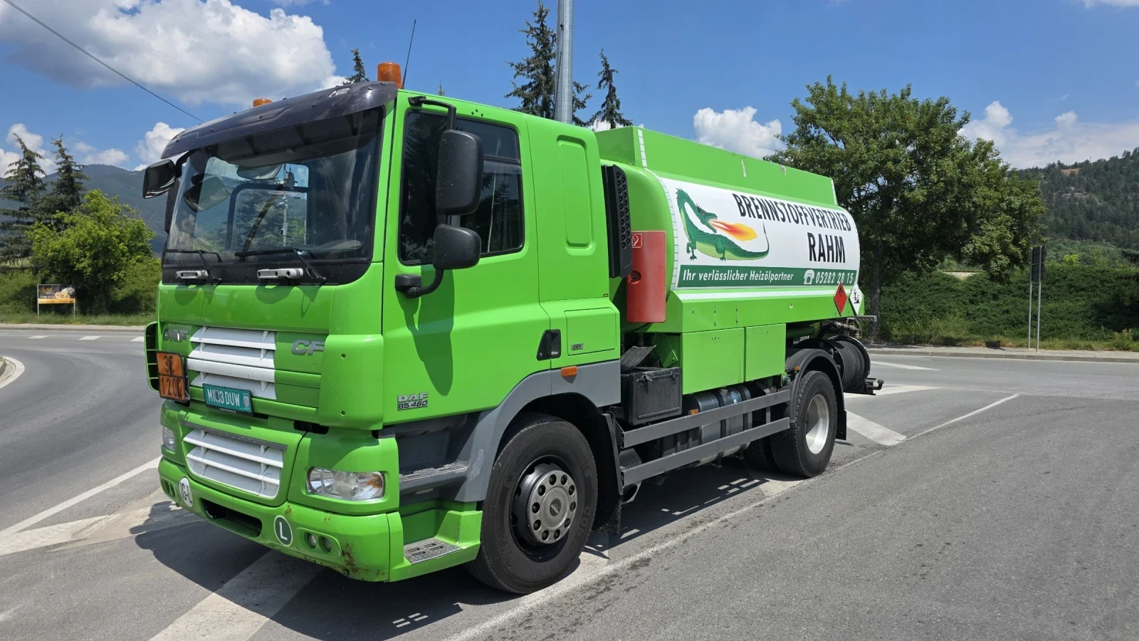 Daf CF  460 EURO5 EVV ADR2 КАМЕРИ 13 000  ЛТ ДИЗЕЛ БЕНЗИН