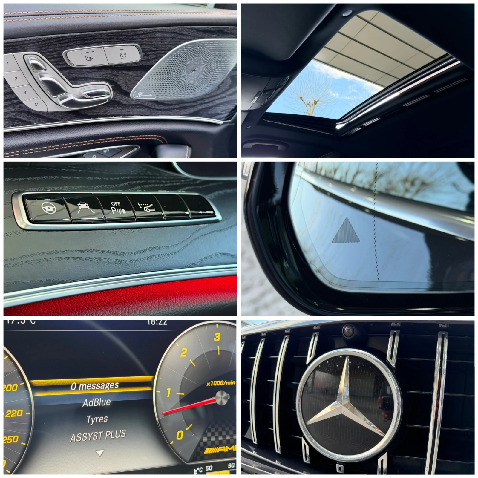 Mercedes-Benz CLS 400 AMG 4-MATIC Edition1 #DISTR#Cam360#BURMESTER#HUD#, снимка 15 - Автомобили и джипове - 54169167