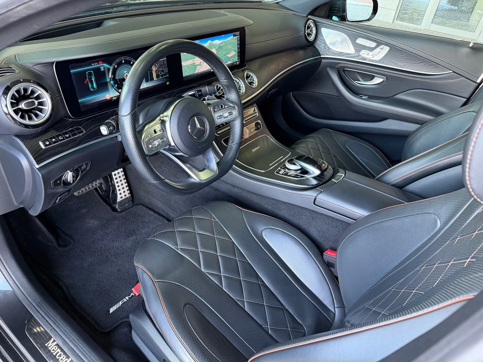 Mercedes-Benz CLS 400 AMG 4-MATIC Edition1 #DISTR#Cam360#BURMESTER#HUD#, снимка 9 - Автомобили и джипове - 54169167