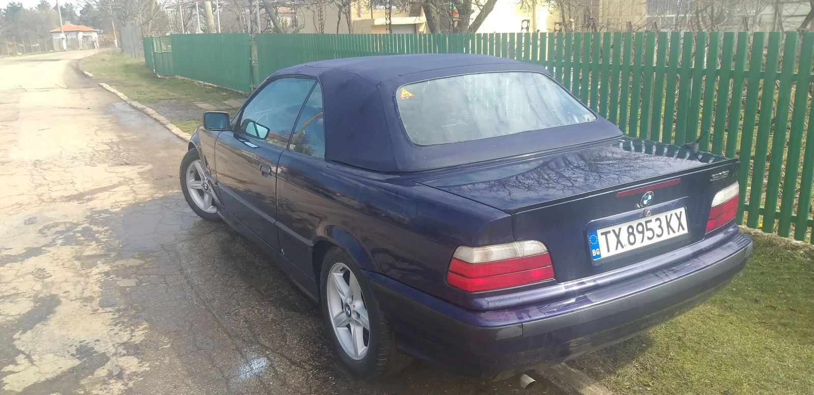 BMW 318 E36/Кабрио, снимка 2 - Автомобили и джипове - 55332235