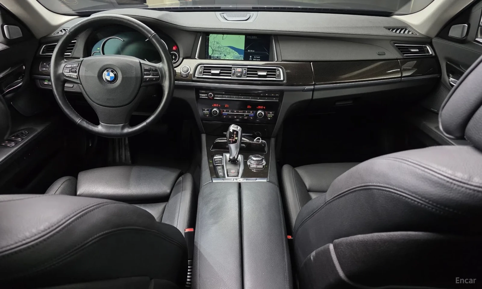 BMW 750 MONITORI\REALNI KM, снимка 7 - Автомобили и джипове - 55571642