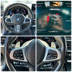 BMW X3 3.0D 340HP M40D BLIND SPOT PANO | Mobile.bg    13