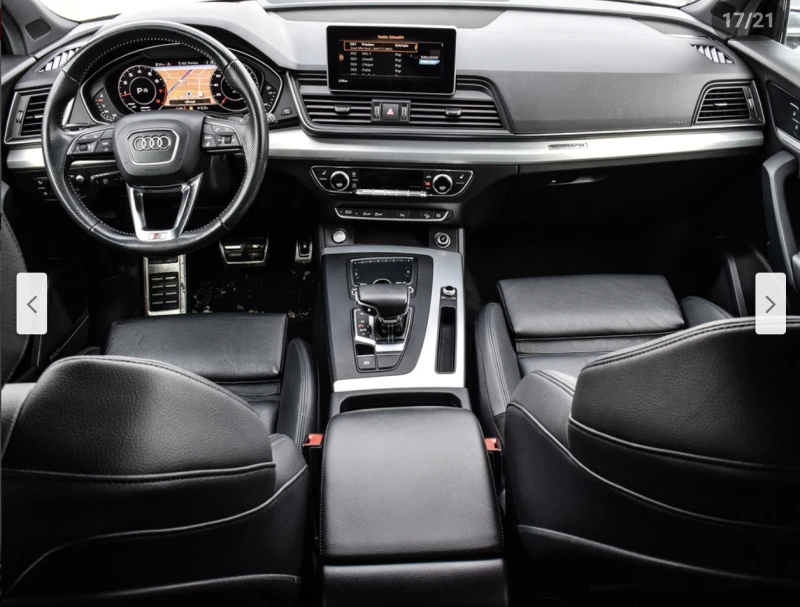 Audi Q5 2.0T* S* LINE* MATRIX* ДИГИТАЛНО* ТАБЛО* ХЕДЪП* 36, снимка 6 - Автомобили и джипове - 53390825