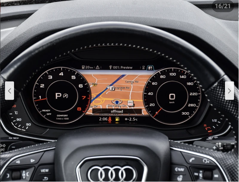 Audi Q5 2.0T* S* LINE* MATRIX* ДИГИТАЛНО* ТАБЛО* ХЕДЪП* 36, снимка 11 - Автомобили и джипове - 53390825