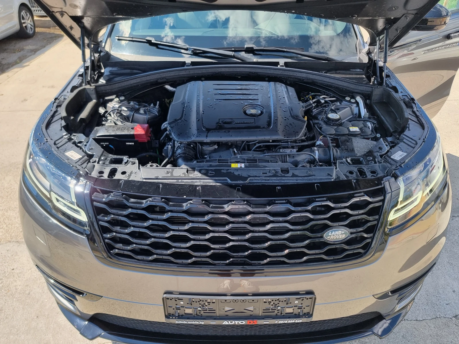 Land Rover Range Rover Velar 2.0d-R-Dynamic-Navi-Kamera-Euro-6D, снимка 9 - Автомобили и джипове - 56070333
