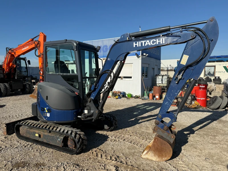Багер Hitachi ZX38 U-3 НОВИ ВЕРИГИ, снимка 13 - Индустриална техника - 52839421
