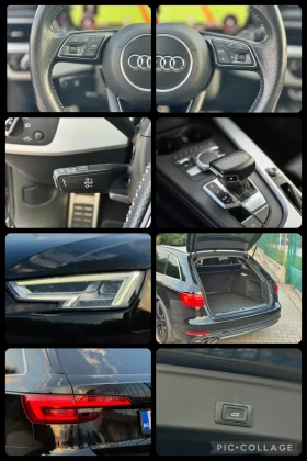 Audi A4 2.0TDi~190hp~3xS-LINE~QUATTRO~FULL LED~PANORAMA, снимка 16
