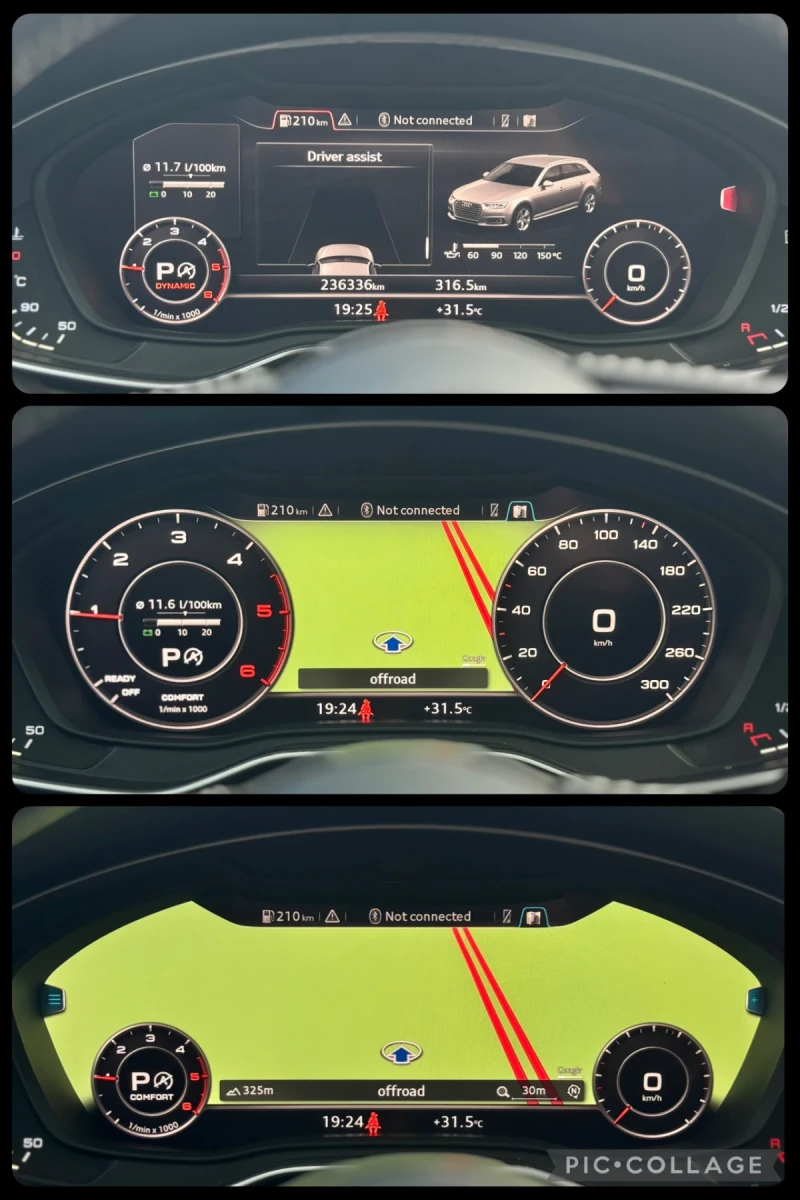 Audi A4 2.0TDi~190hp~3xS-LINE~QUATTRO~FULL LED~PANORAMA, снимка 17 - Автомобили и джипове - 50947634