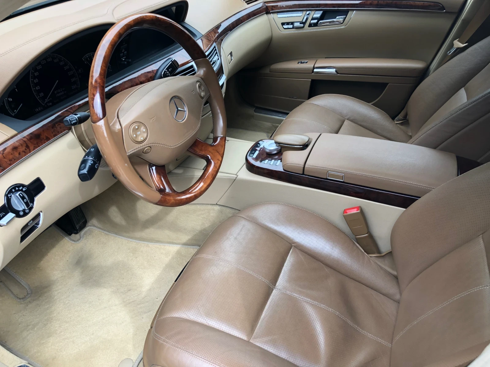 Mercedes-Benz S 500 s550 Long 4matic, снимка 9 - Автомобили и джипове - 54698232