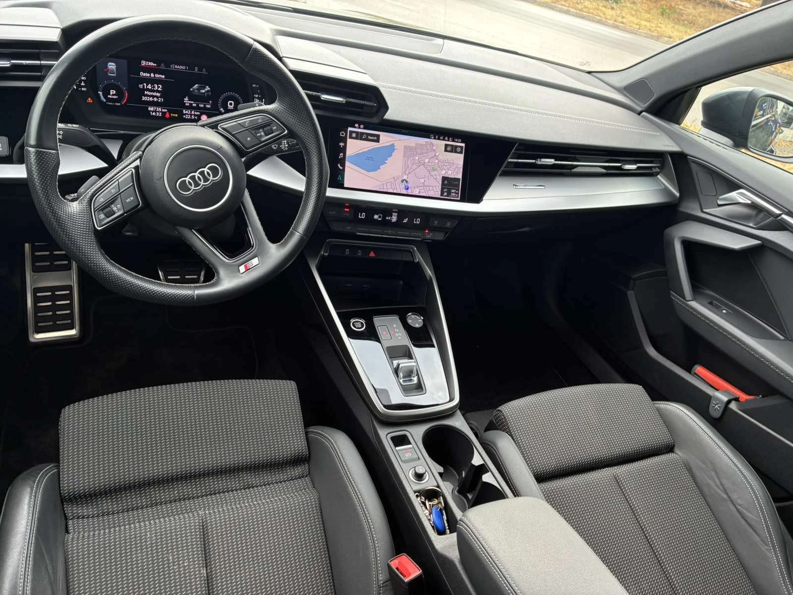 Audi A3 MHEV | S-Line | Black Optic | Limousine, снимка 6 - Автомобили и джипове - 56247314