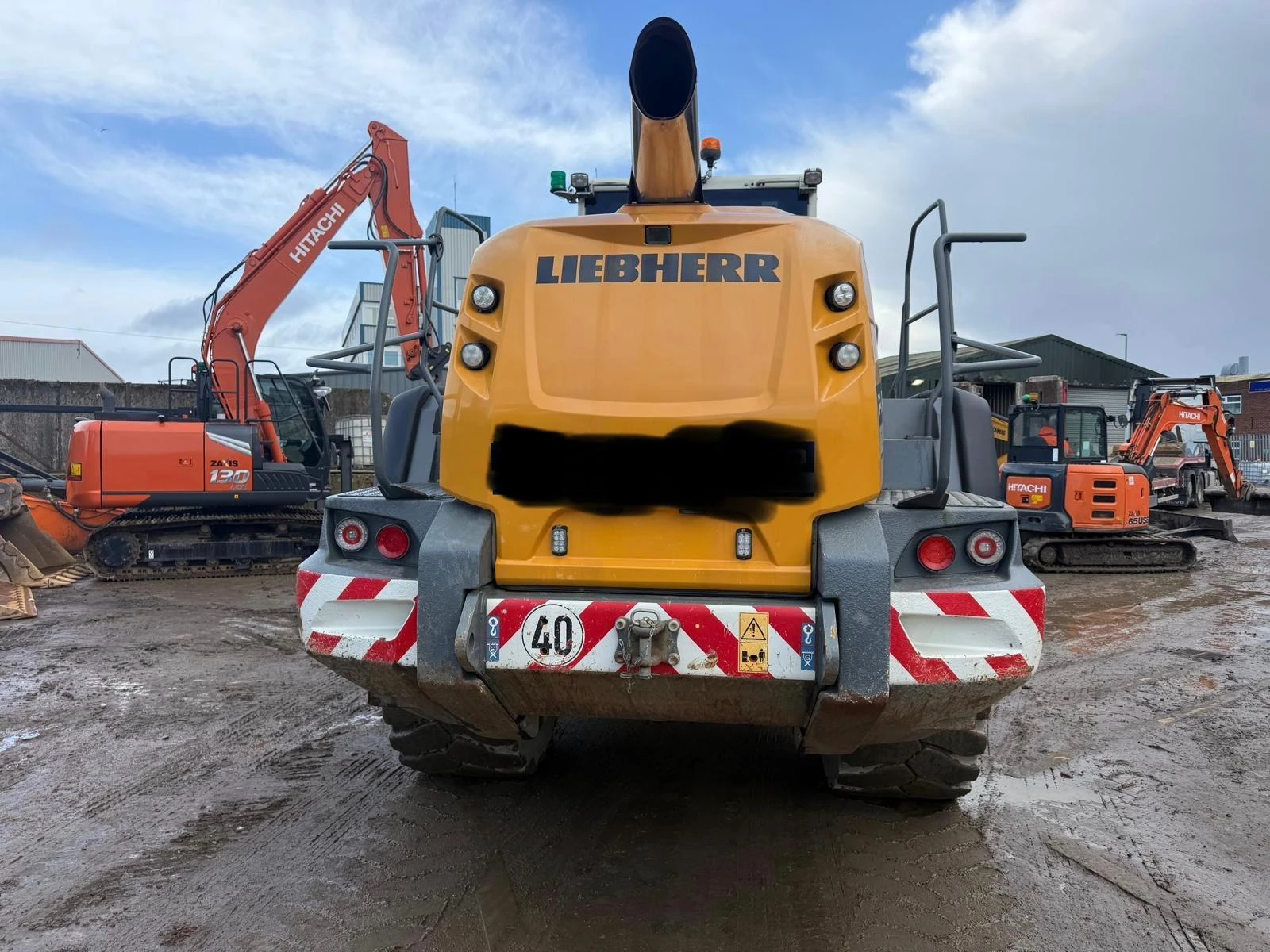 Багер Liebherr L576, снимка 2 - Индустриална техника - 54121941