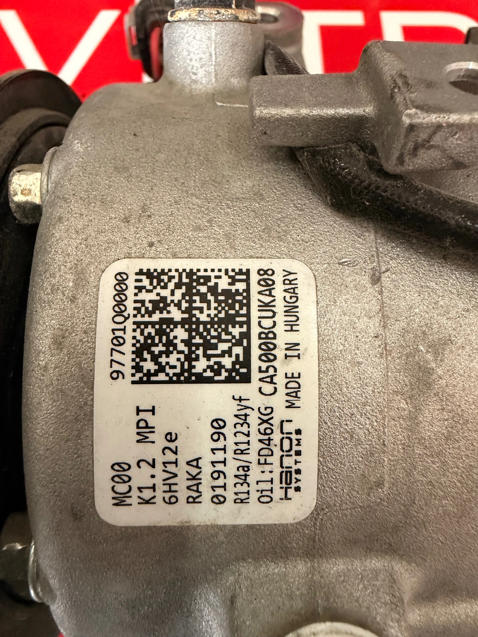 CA500BCUKA08 Компресор климатик  HYUNDAI I20  3 1.2i   2023 CA500BCUKA08, снимка 2 - Части - 55147749