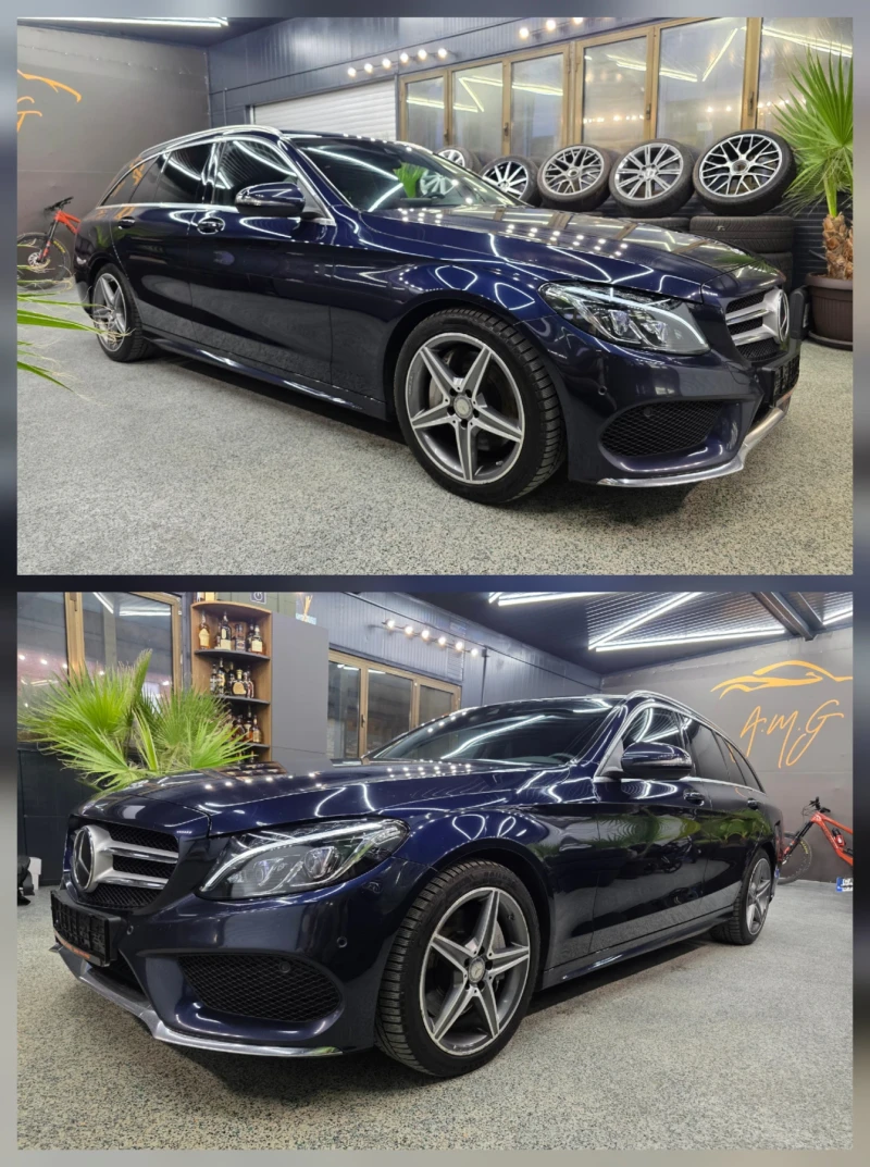 Mercedes-Benz C 250 AMG Kamera Burmester, снимка 2 - Автомобили и джипове - 51132448