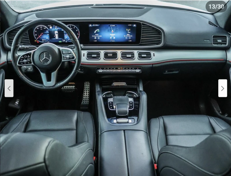 Mercedes-Benz GLS 450 ДИГИТАЛНО* ТАБЛО* BURMESTER* ОБДУХВАНЕ* ДИСТРОНИК*, снимка 8 - Автомобили и джипове - 52156726