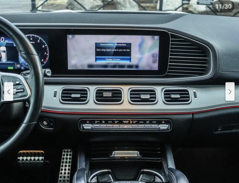 Mercedes-Benz GLS 450 ДИГИТАЛНО* ТАБЛО* BURMESTER* ОБДУХВАНЕ* ДИСТРОНИК*, снимка 11 - Автомобили и джипове - 52156726