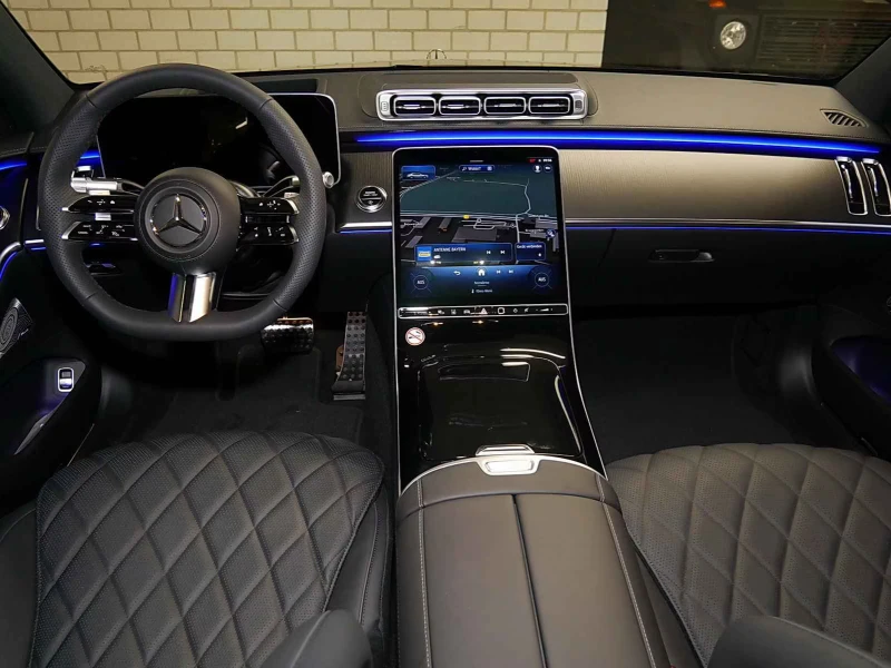 Mercedes-Benz S 450 AMG/367HP/ActiveBodyControl/DISТ/360/PANO/HUD/914v, снимка 9 - Автомобили и джипове - 53355931