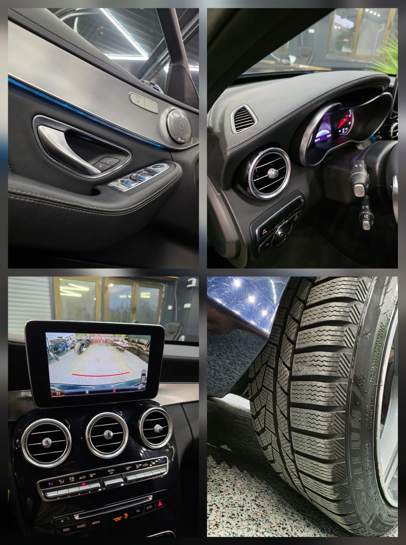 Mercedes-Benz C 250 AMG Kamera Burmester | Mobile.bg   15