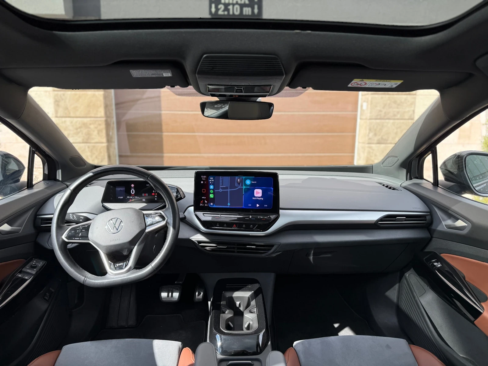 VW ID.4 1ST MAX 77KWH/ГАРАНЦИЯ/ЗИМНИ ГУМИ/FULL OPTIONS, снимка 11 - Автомобили и джипове - 53380762