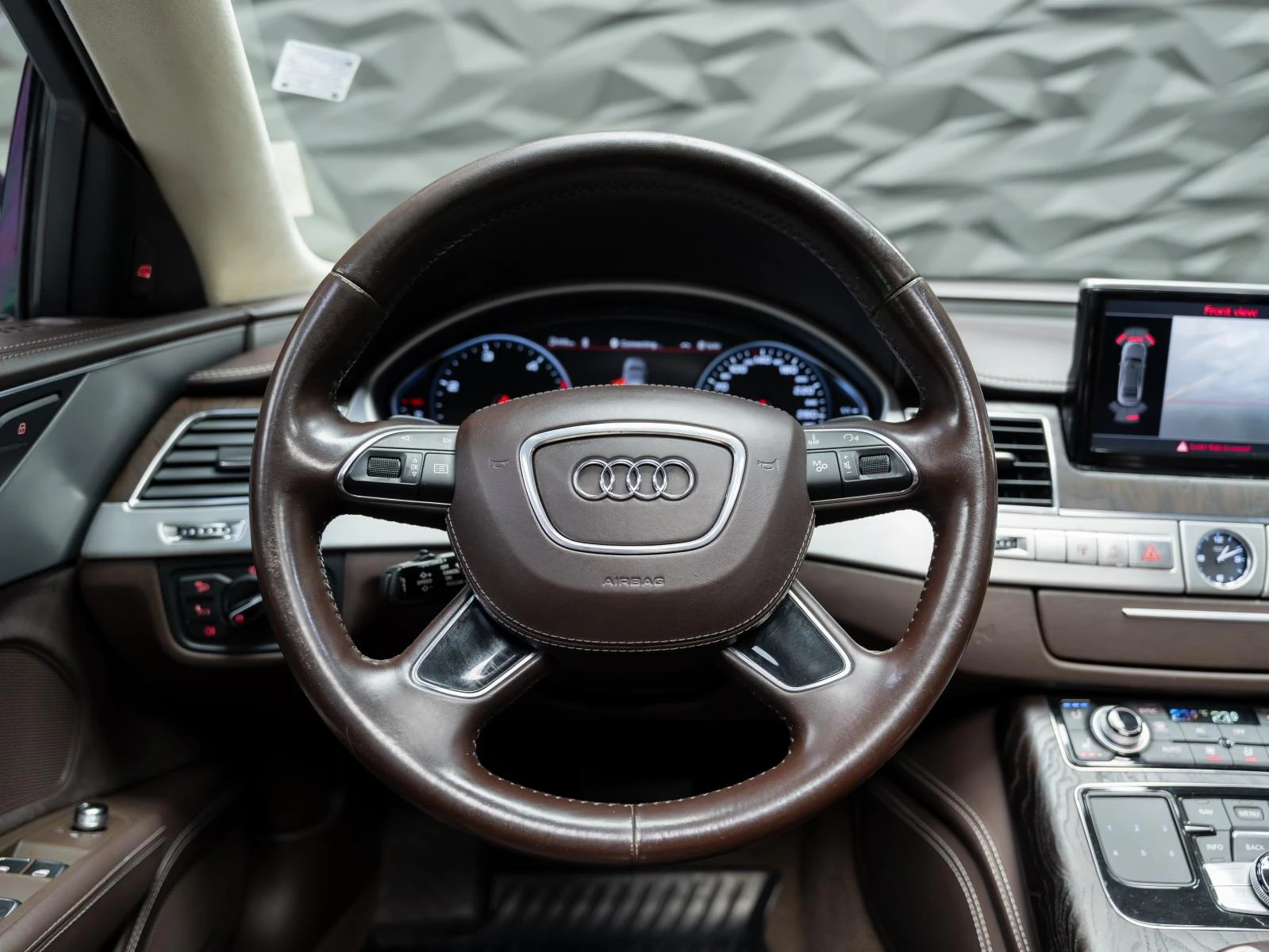 Audi A8 4.2 TDI* QUATTRO* BOSE* 3XTV* LONG* LED* ОБДУХВ* P, снимка 9 - Автомобили и джипове - 54257841